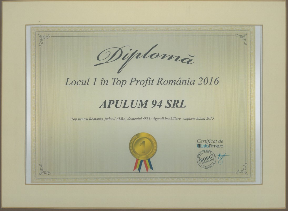 Top Profit Romania – 2016